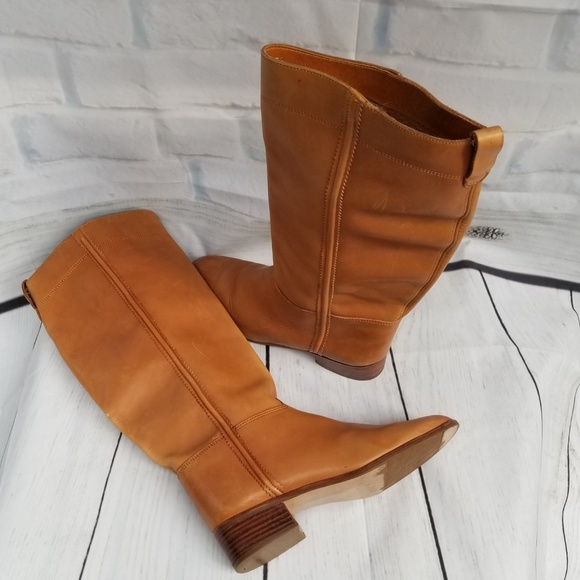 Bootalinos by Corelli Shoes - Honey Brown Leather Boots Bootalinos by Corelli